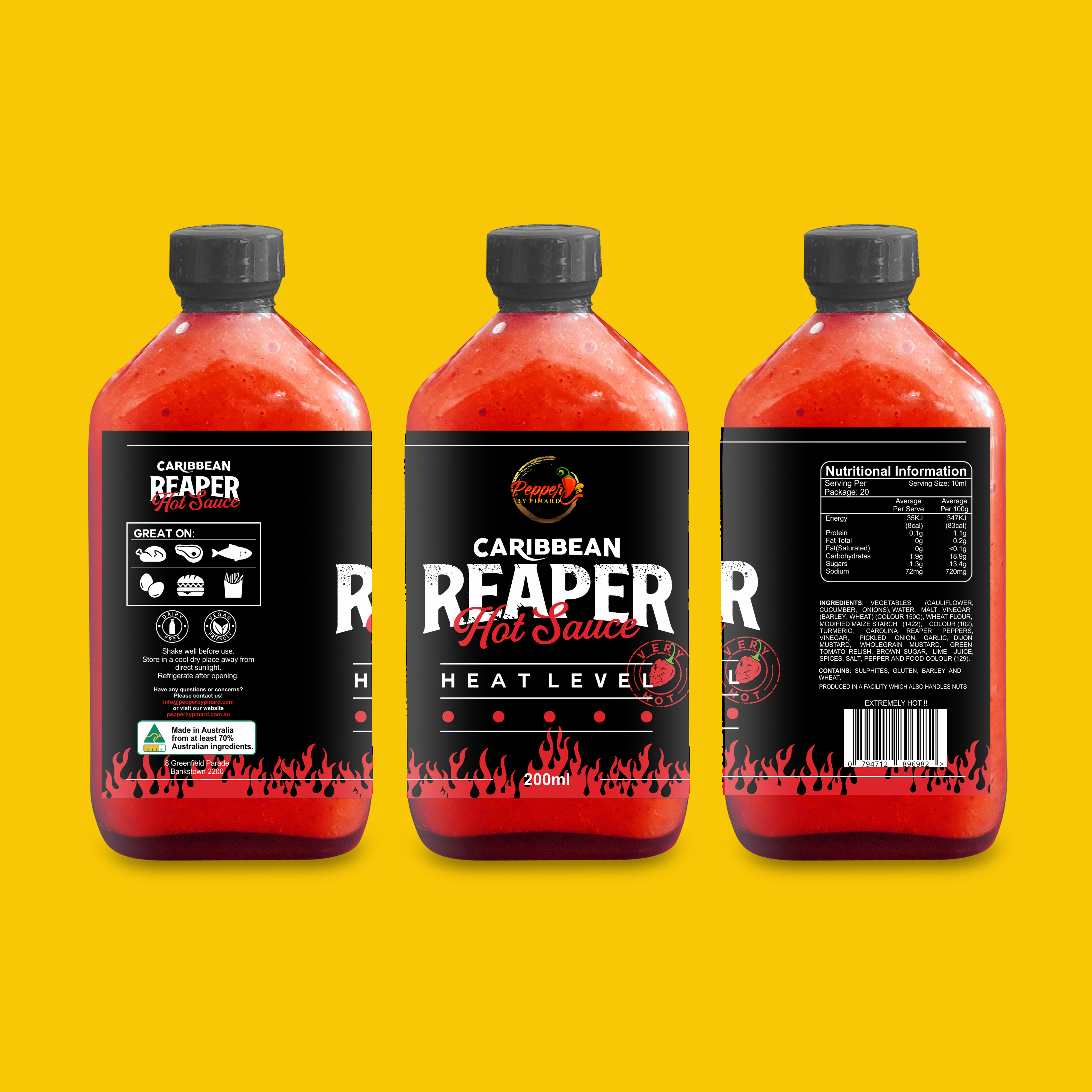 reaper pepper hot sauce
